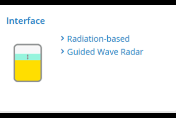 Vega Pakistan Measuring method for interface measurement