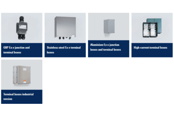 Junction and terminal boxes
